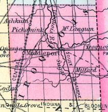 Iroquois County, Illinois 1857