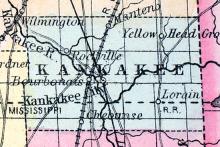 Kankakee County, Illinois 1857