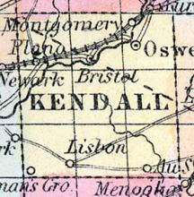 Kendall County, Illinois 1857