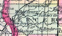Mercer County, Illinois 1857