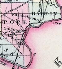 Pope County, Illinois 1857