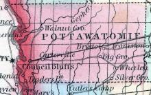 Pottawattamie County, Iowa 1857