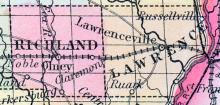 Richland County, Illinois 1857