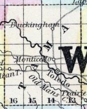 Tamar County, Iowa 1857