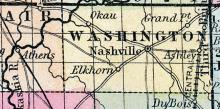 Washington County, Illinois 1857