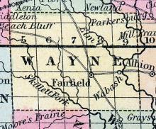 Wayne County, Illinois 1857