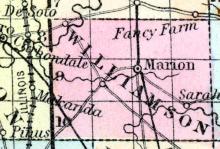 Williamson County, Illinois 1857