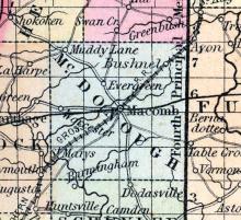 McDonough County, Illinois 1857