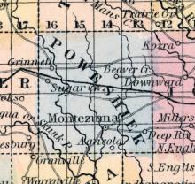 Poweshiek County, Iowa 1867