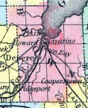 Brown County WI 1857