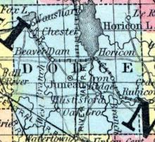 Dodge County, WI 1857