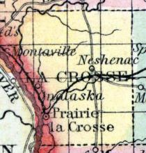 La Crosse County, WI 1857