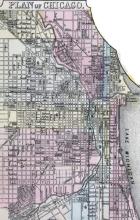 Chicago IL map detail