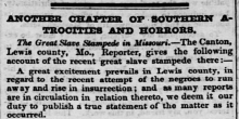 stampede article headline Chapter of Horrors