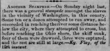 newspaper clipping, black and white text